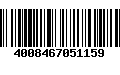 Código de Barras 4008467051159