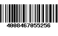 Código de Barras 4008467055256