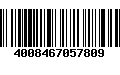 Código de Barras 4008467057809