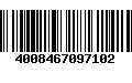 Código de Barras 4008467097102