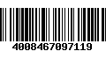 Código de Barras 4008467097119