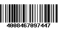 Código de Barras 4008467097447