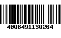 Código de Barras 4008491130264