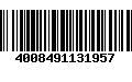 Código de Barras 4008491131957