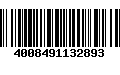 Código de Barras 4008491132893