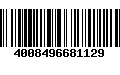 Código de Barras 4008496681129