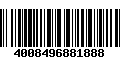 Código de Barras 4008496881888