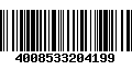 Código de Barras 4008533204199