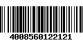 Código de Barras 4008560122121