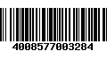 Código de Barras 4008577003284