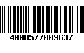 Código de Barras 4008577009637