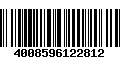 Código de Barras 4008596122812