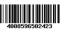 Código de Barras 4008596502423