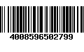 Código de Barras 4008596502799