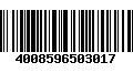 Código de Barras 4008596503017