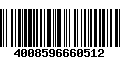 Código de Barras 4008596660512