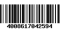 Código de Barras 4008617042594