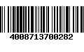 Código de Barras 4008713700282