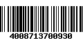 Código de Barras 4008713700930