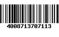 Código de Barras 4008713707113