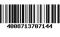 Código de Barras 4008713707144