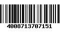 Código de Barras 4008713707151