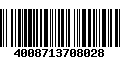 Código de Barras 4008713708028