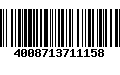 Código de Barras 4008713711158