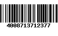 Código de Barras 4008713712377