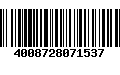 Código de Barras 4008728071537