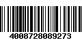 Código de Barras 4008728089273