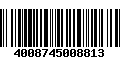 Código de Barras 4008745008813