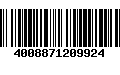 Código de Barras 4008871209924