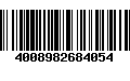 Código de Barras 4008982684054