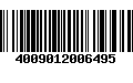 Código de Barras 4009012006495