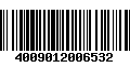 Código de Barras 4009012006532