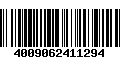 Código de Barras 4009062411294