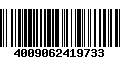 Código de Barras 4009062419733