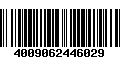 Código de Barras 4009062446029