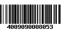 Código de Barras 4009090008053