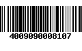 Código de Barras 4009090008107