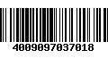 Código de Barras 4009097037018