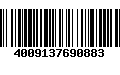 Código de Barras 4009137690883