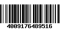 Código de Barras 4009176489516