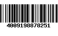 Código de Barras 4009198878251