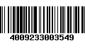 Código de Barras 4009233003549