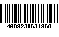 Código de Barras 4009239631968