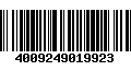 Código de Barras 4009249019923