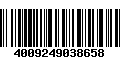 Código de Barras 4009249038658