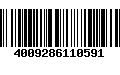 Código de Barras 4009286110591